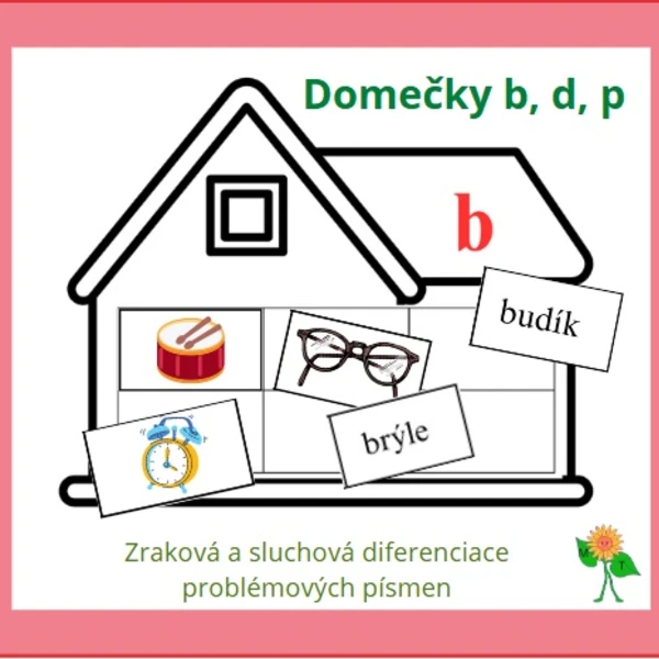 Domečky b, d, p 1