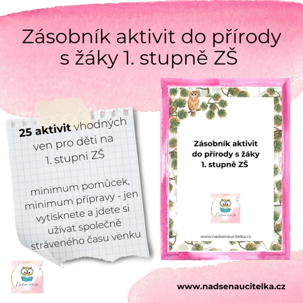 Zásobník aktivit do přírody s žáky 1. stupně ZŠ 1