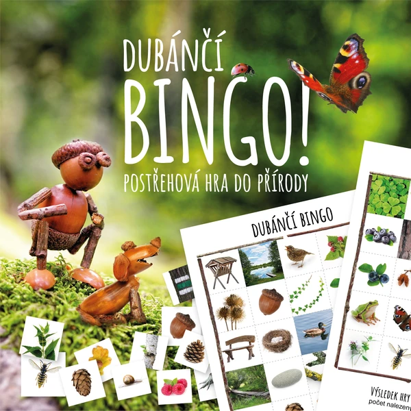 Dubánčí BINGO na procházku do přírody 1
