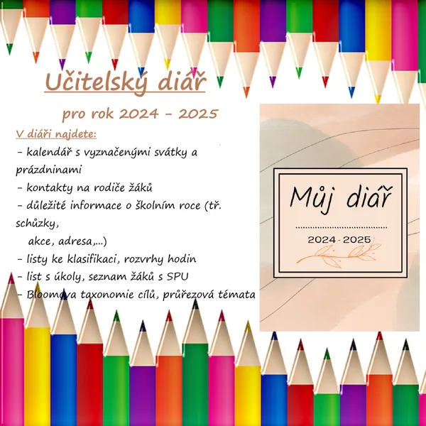 Učitelský diář 2024-2025 1