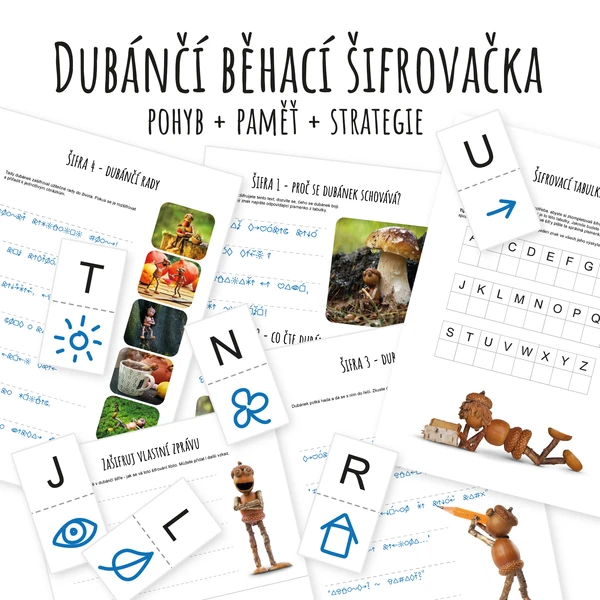 Dubánčí běhací šifrovačka 1