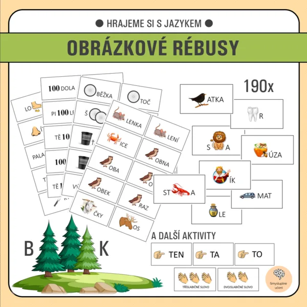 Obrázkové rébusy 1