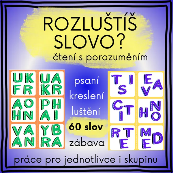 Rozlušti slovo - čtení  1