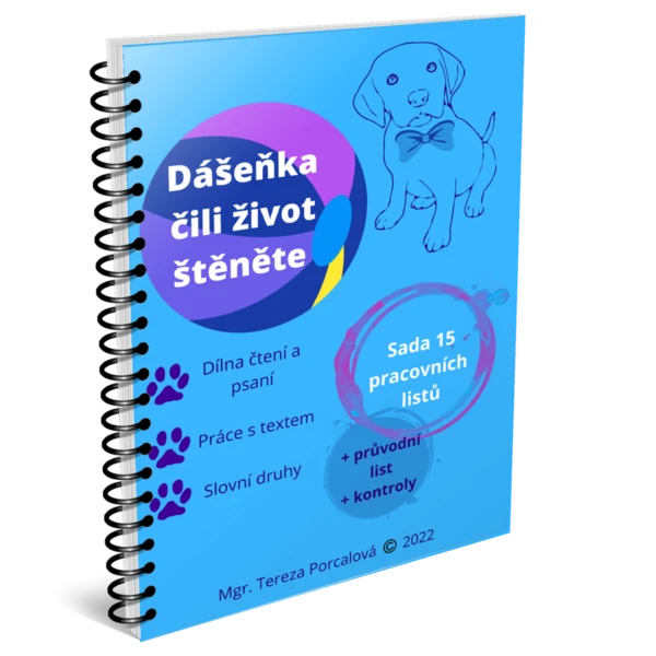Sada pracovních listů Dášeňka čili život štěněte  1
