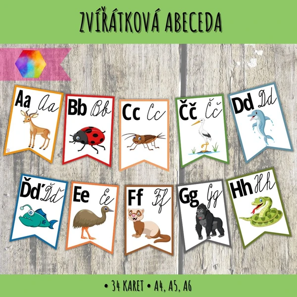 Zvířátková abeceda 1