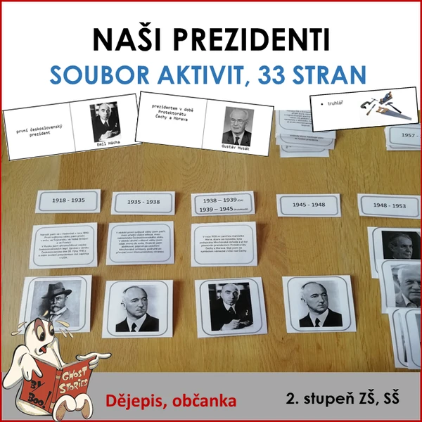 Naši prezidenti - 3 aktivity 1