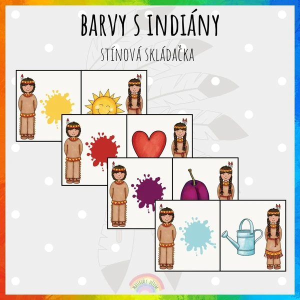 Barvy s indiány 1