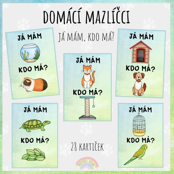 Já mám, kdo má? Domácí mazlíčci 1