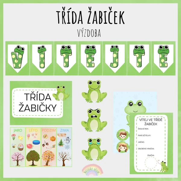 Výzdoba třídy Žabiček 1