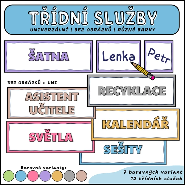 Třídní služby - samospráva  1