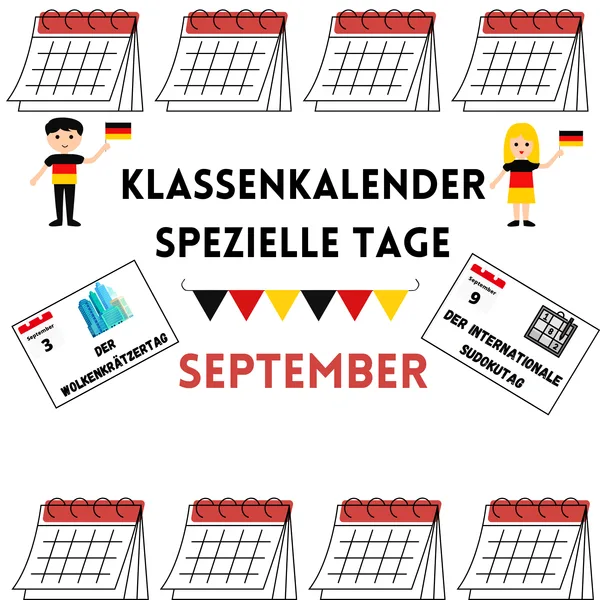Der Klassenkalender - September 1