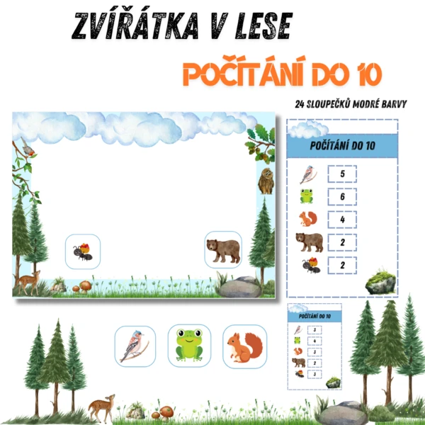 Počítání do 10 LES 1