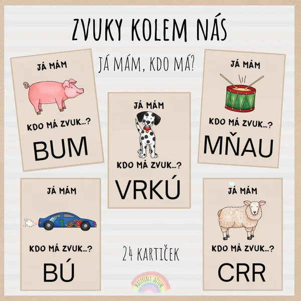 Já mám, kdo má? Zvuky kolem nás 1