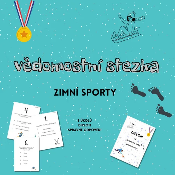 Vědomostní stezka - zimní sporty 1