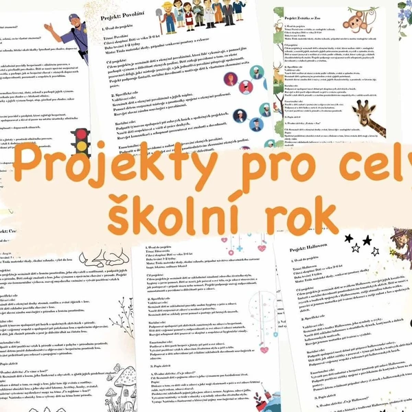 Projekty pro celý školní rok 1