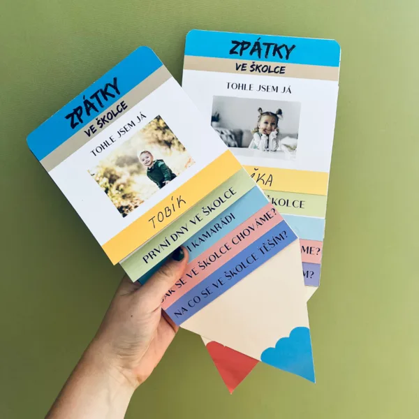 FLIPBOOK PASTELKA - ZPÁTKY DO ŠKOLKY 1