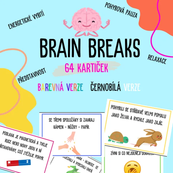 BRAIN BREAKS: Barevná i černobílá verze 1