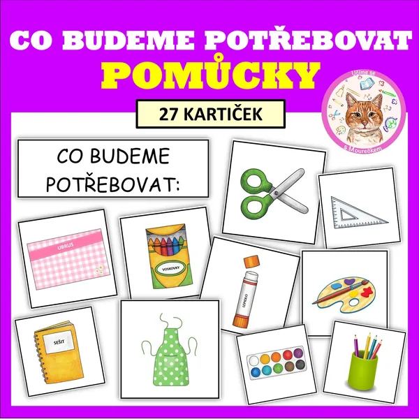 CO BUDEME POTŘEBOVAT - Pomůcky 1