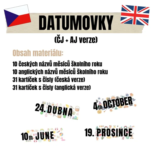 DATUMOVKY (ČJ + AJ verze) 1