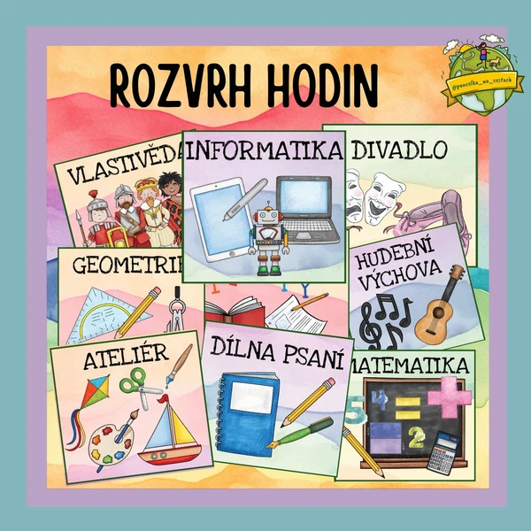 Rozvrh hodin 1