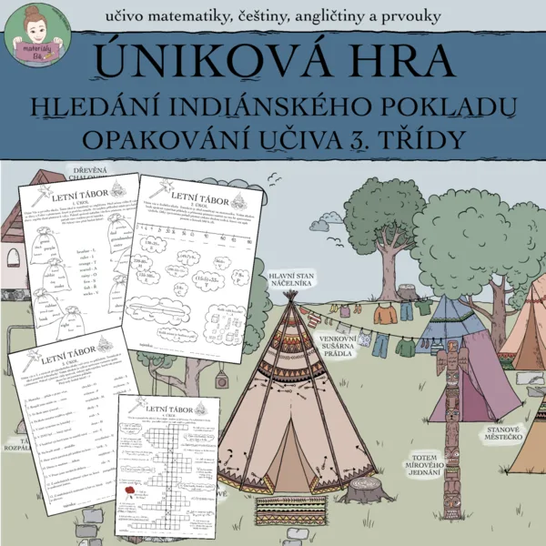 Úniková hra - letní tábor 1