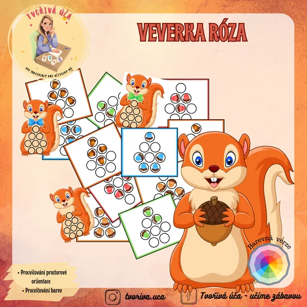 Veverka Róza 1
