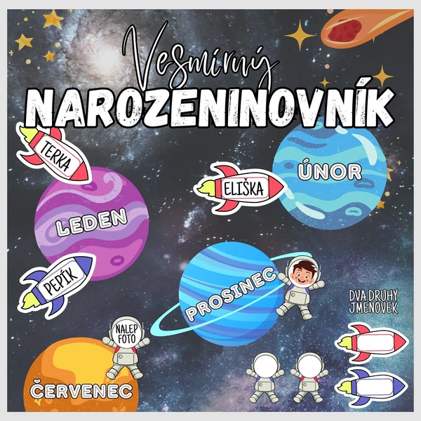 Vesmírný narozeninovník 1