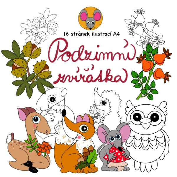 Podzimní zvířátka 1