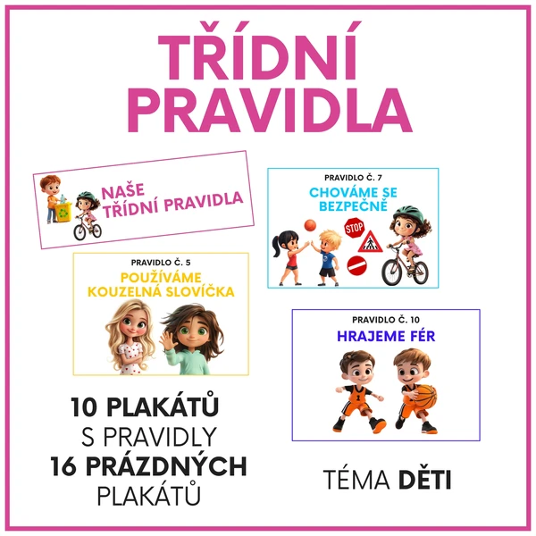 Třídní pravidla (téma děti) 1