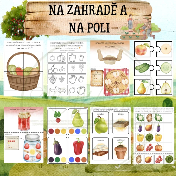 NA ZAHRADĚ A NA POLI 1