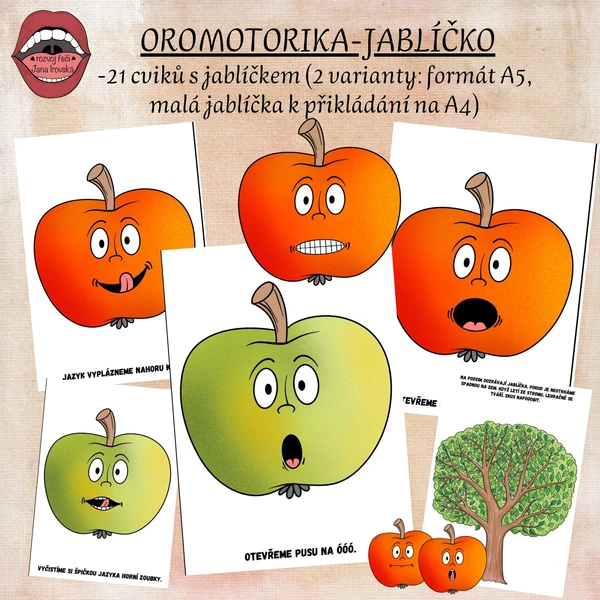 OROMOTORIKA S JABLÍČKY  1