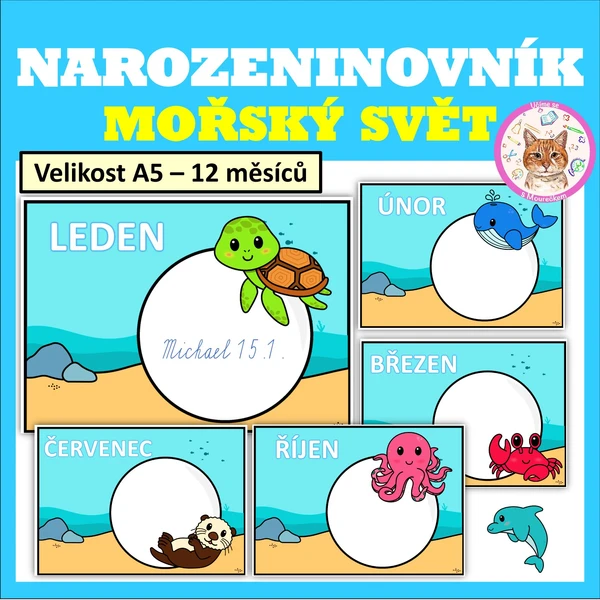 NAROZENINOVNÍK - Mořský svět 1