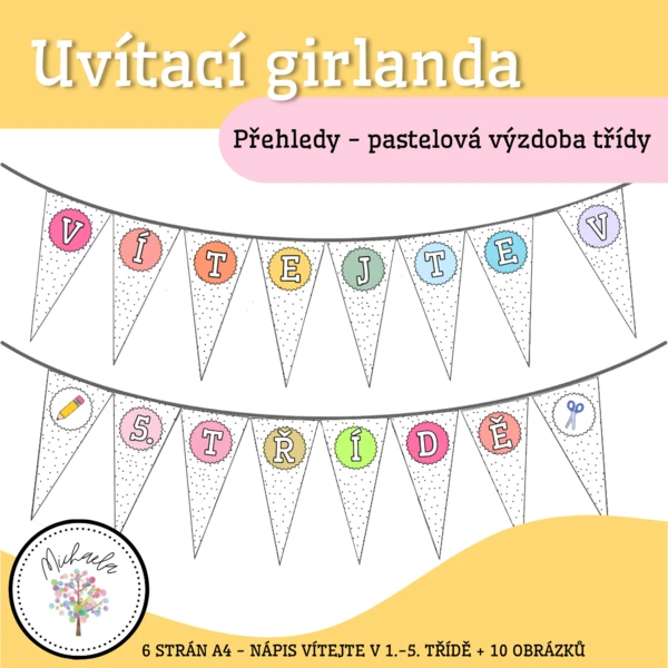 Uvítací girlanda 1