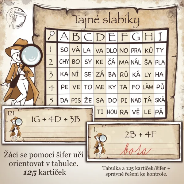Tajné slabiky S Rozárkou 1