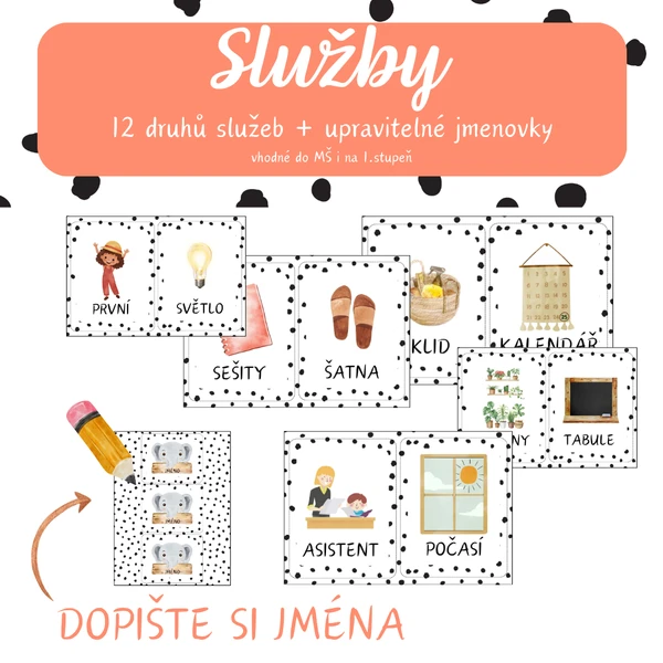 Puntíková třída - SLUŽBY 1