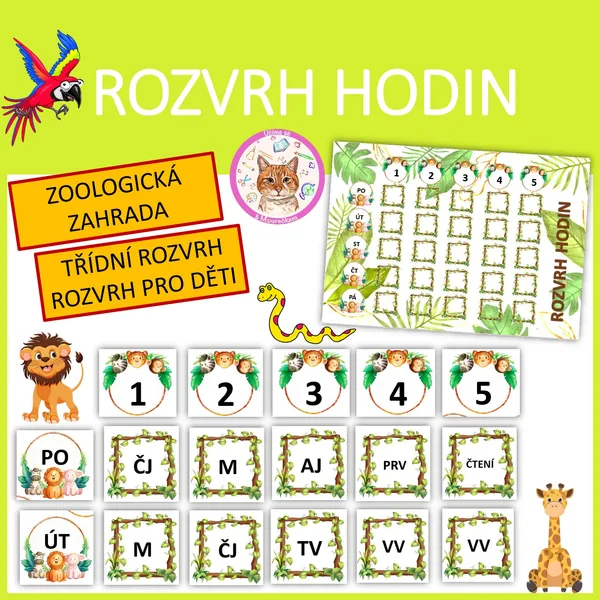 ROZVRH HODIN - Zoologická zahrada 1