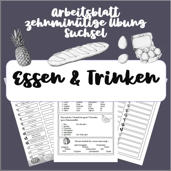 Essen und Trinken 1