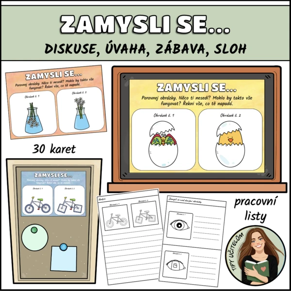 Zamysli se... zábava, komunikace, sloh, komunitní kruh 1