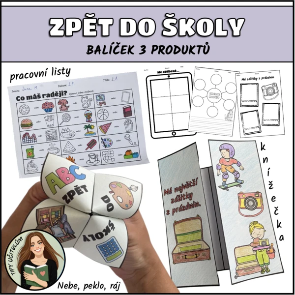 Zpátky do školy - balíček tří produktů 1