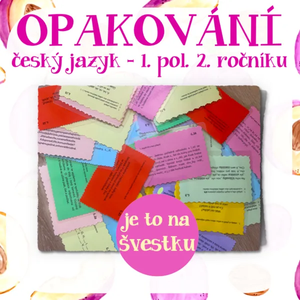 Opakování na kartičkách 1