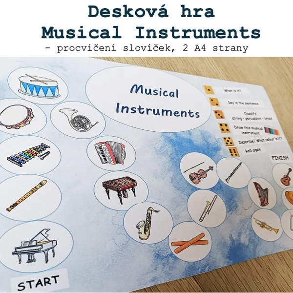 Musical Instruments - Board game 1