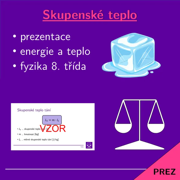Skupenské teplo tání a varu | prezentace 1