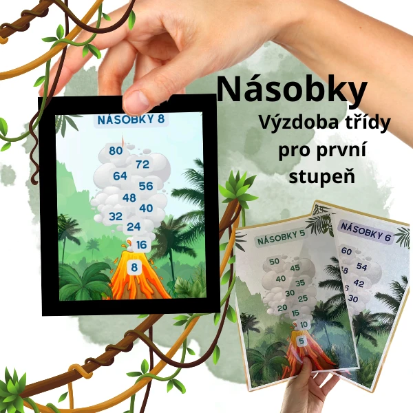 Násobky - výzdoba třídy 1