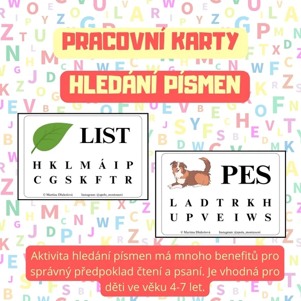 Hledání písmen 1