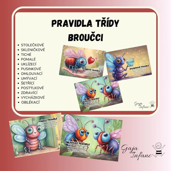 Pravidla třídy- broučci 1