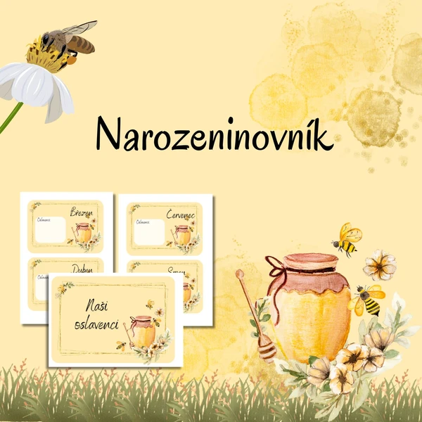 Včely - narozeninovník 1