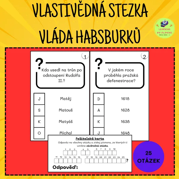 VLASTIVĚDNÁ STEZKA - VLÁDA HABSBURKŮ + CHODSKÉ POVSTÁNÍ 1