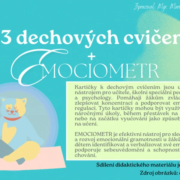 43 kartiček - terapie dechem 1