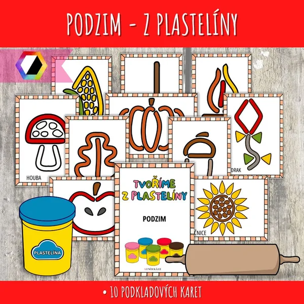 Tvoření z plastelíny na podzim 1