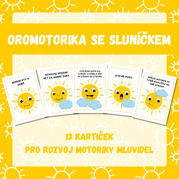 Oromotorika se sluníčkem 1